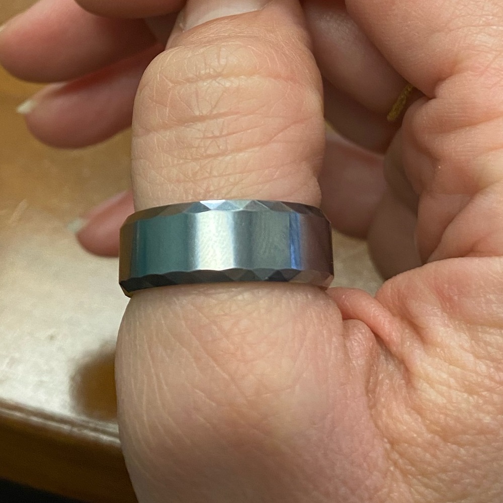 David Yurman ring - tungsten